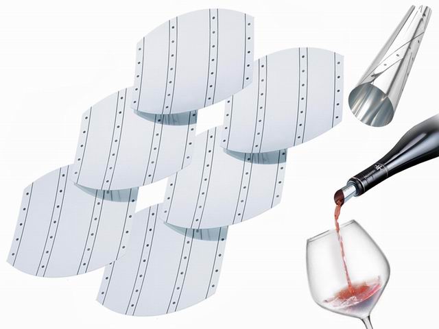 Versatori per vino 6 pezzi 044355