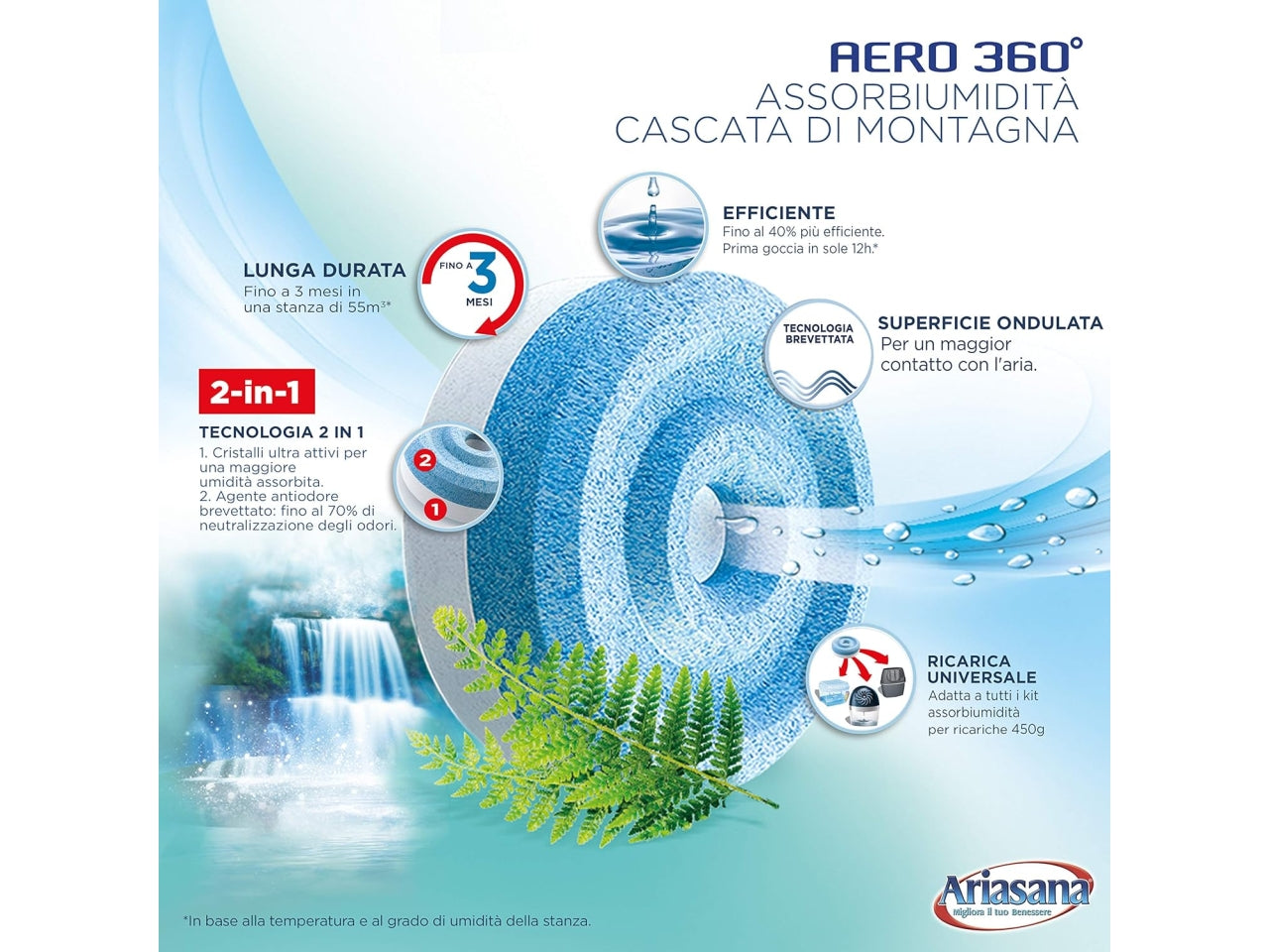 Ariasana aero 360 tab frut 450g 2631302