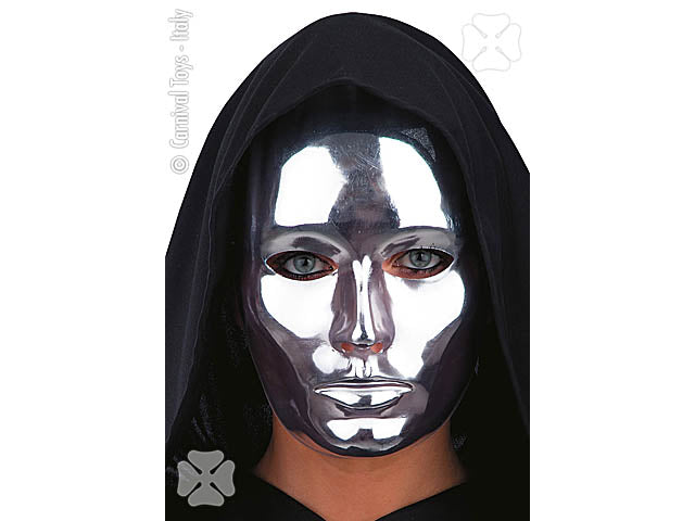 Maschera viso argento 80