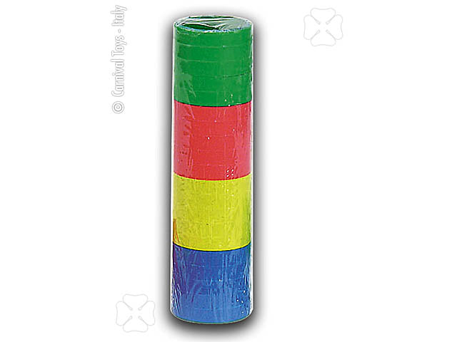 Stella filante standard 20 rotolini msura 7mmx4mt