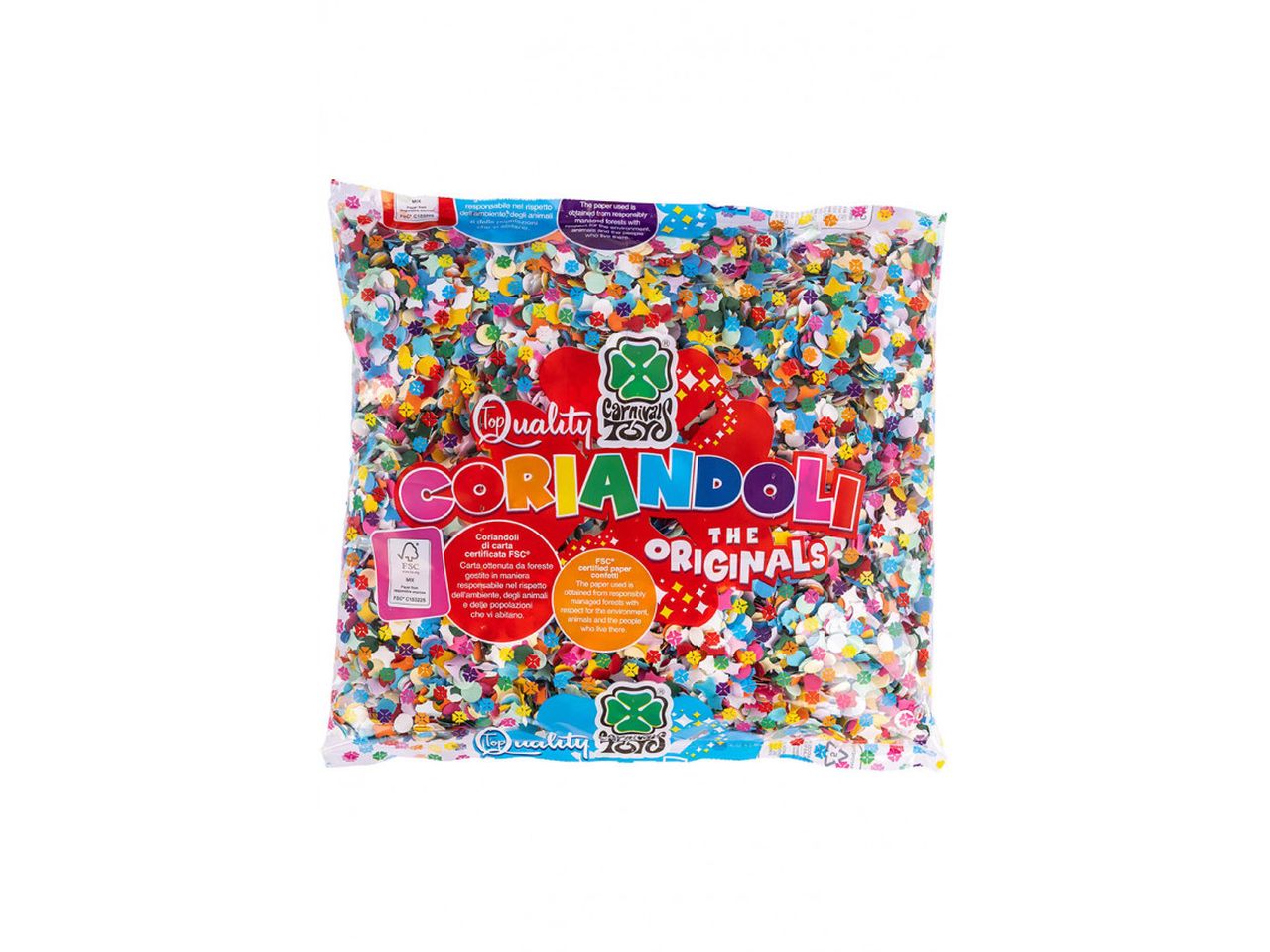 Coriandoli multicolor da 400gr