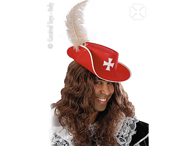 Cappello d'artagnan in bifloccato 5578