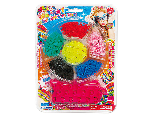 Elastici 600 pezzi+ telaio fai da te 9695