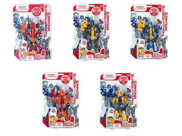 Robot racing cars blister 10002