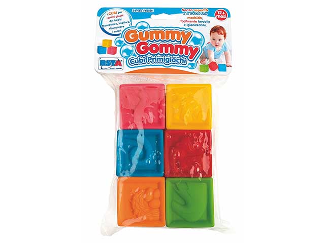 Gummy gommy 6 cubi morbidi 10367