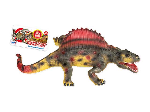 Animale dimetrodonte c/voce 40cm 10789
