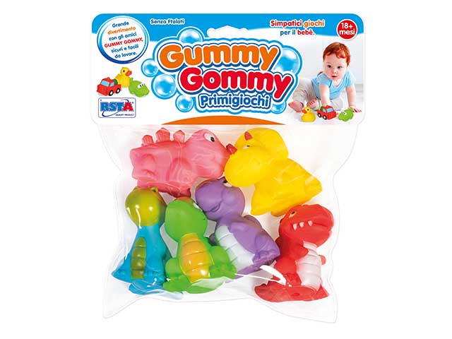 Gummy gommy baby dinos 6 pezzi 10827