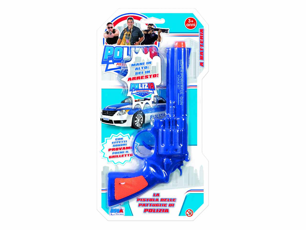 Tpx pistola polizia batteria 10838