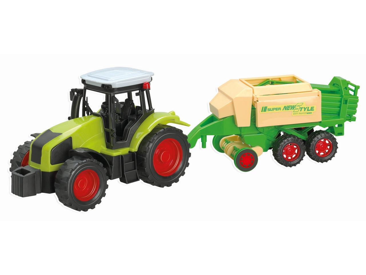 Playset trattore piu macchinari agripower