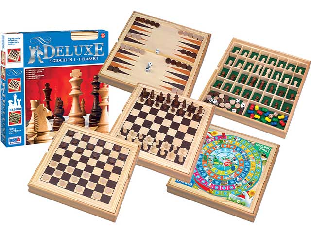 Gioco deluxe 5 giochi in 1 11026