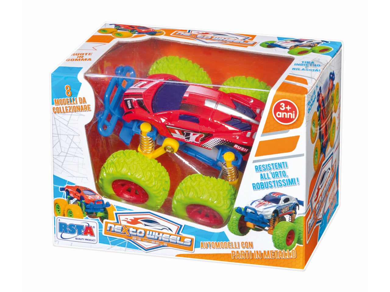 Auto fuoristrada die cast nexto wheels - disponibile in 8 assortimenti
