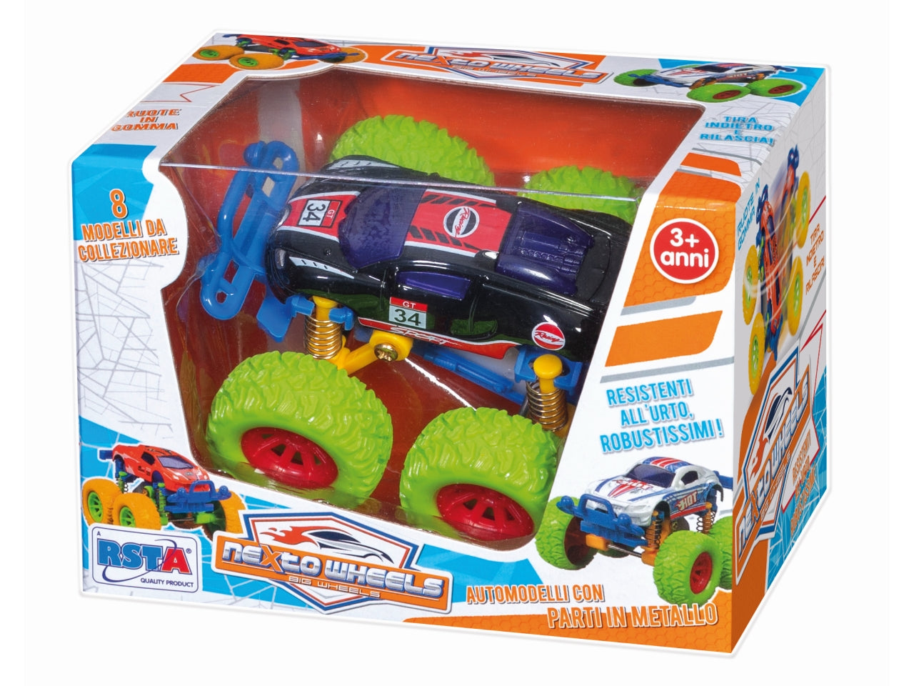 Auto fuoristrada die cast nexto wheels - disponibile in 8 assortimenti