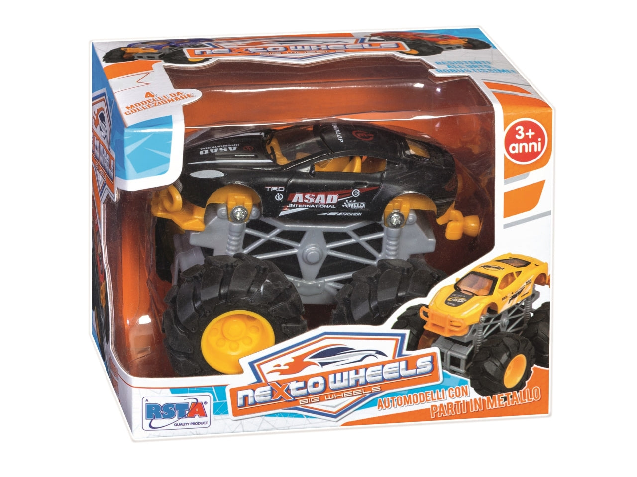 Auto die cast nexto wheels 10cm a frizione - disponibile in 4 assortimenti