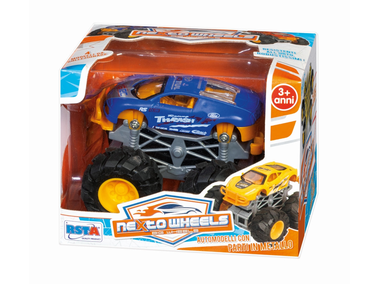 Auto die cast nexto wheels 10cm a frizione - disponibile in 4 assortimenti