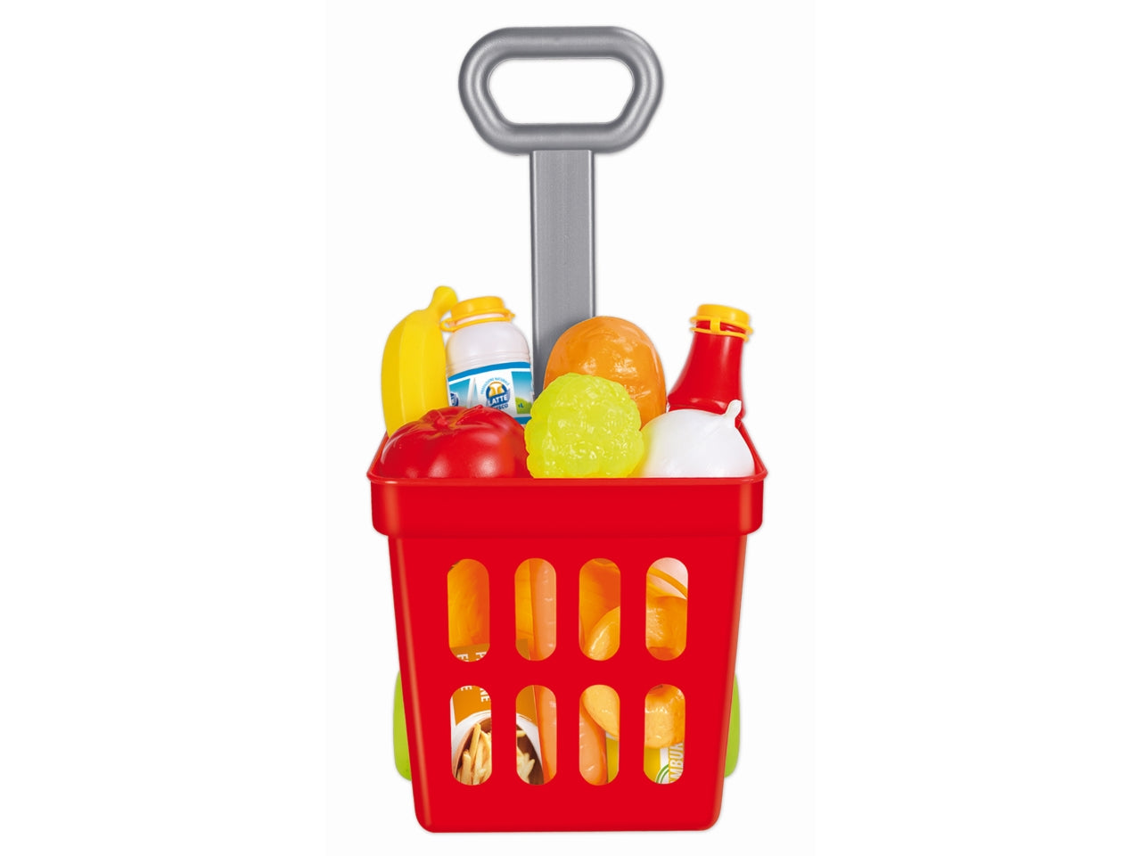 Playset cucina spesa al supermercato con trolley