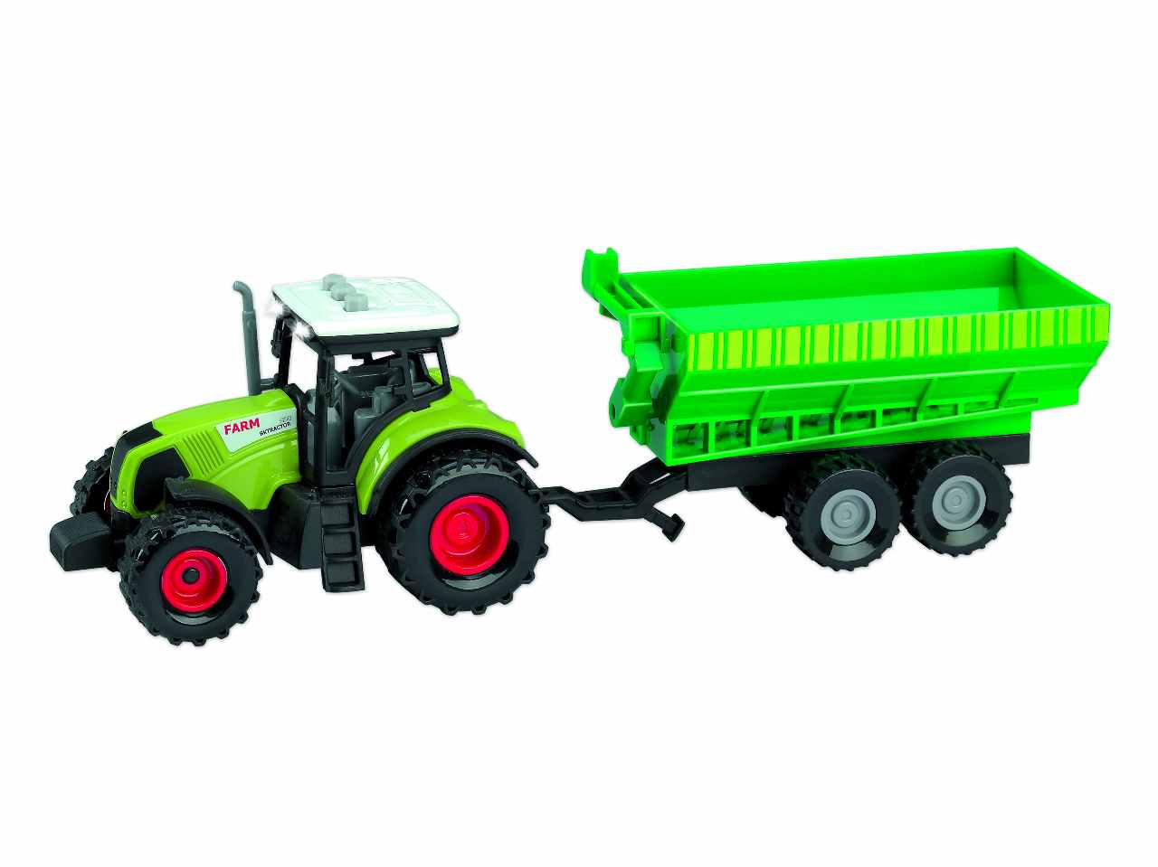 Trattore c/carro c/suoni e luci 11335
