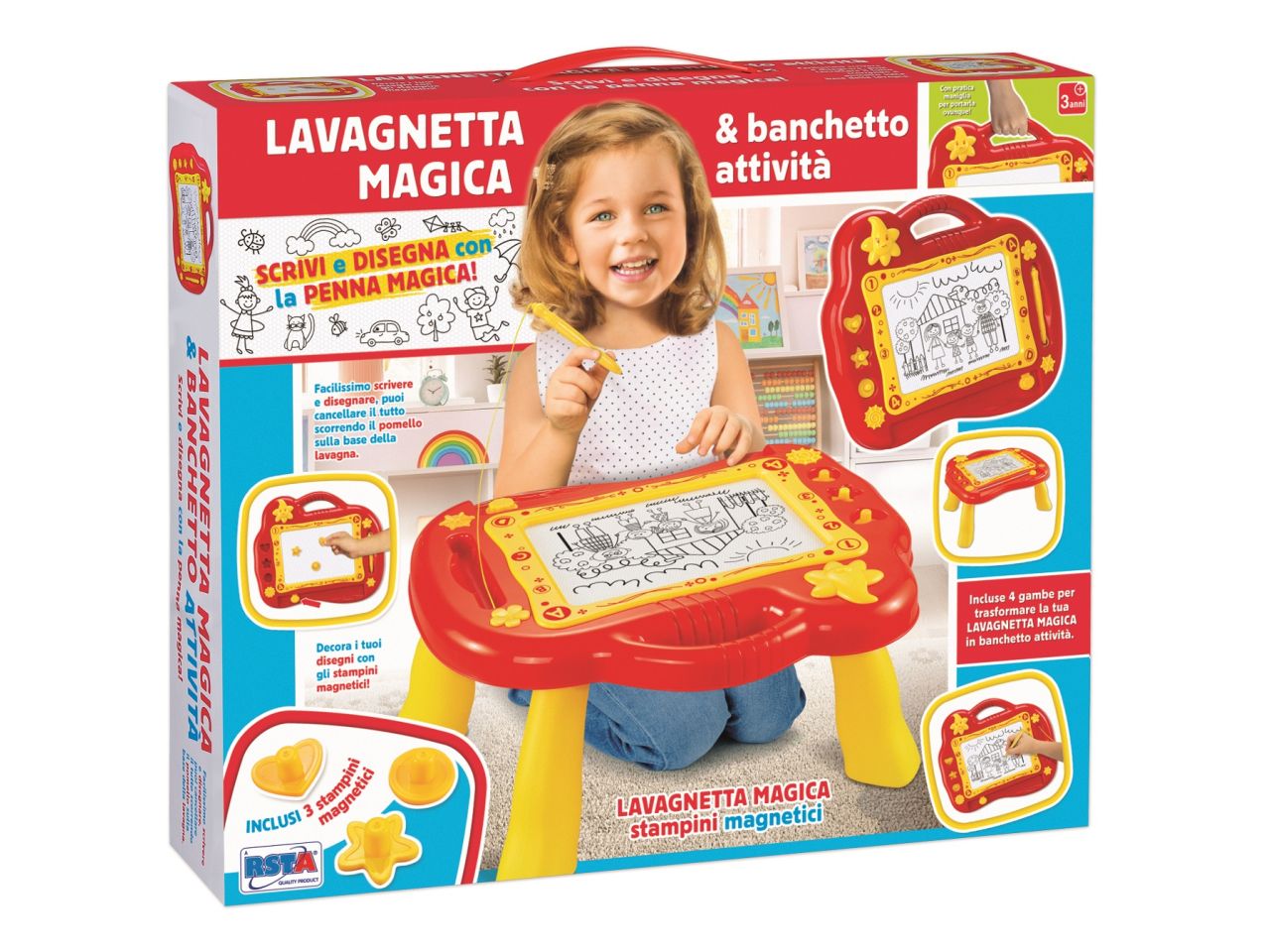 Lavagnetta magica scrittura magnetica banchetto