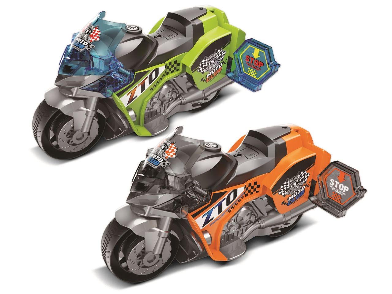 Moto superbolide a frizione scala 1:16 colori assortiti