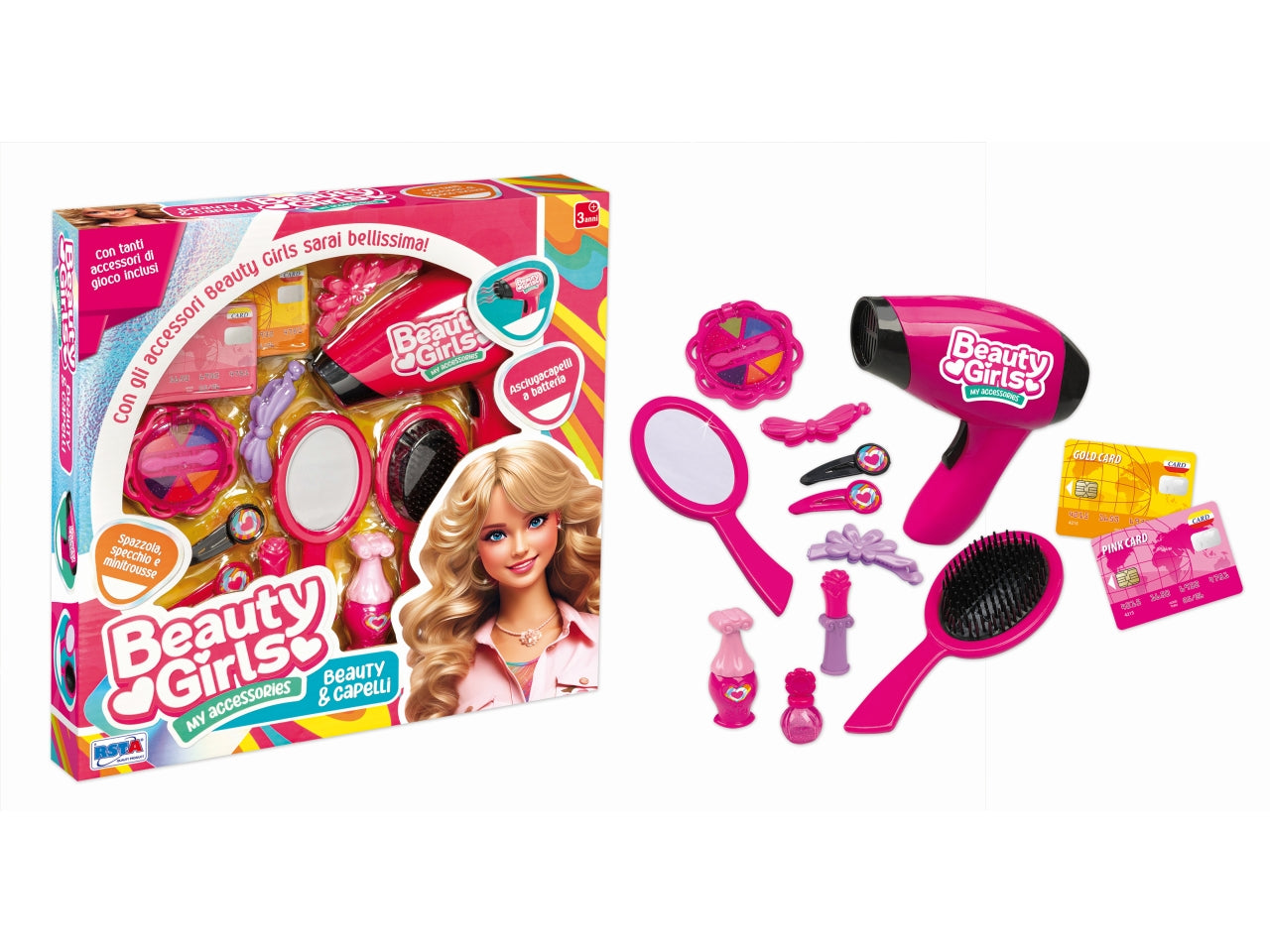 Asciugacapelli e accessori beauty girls