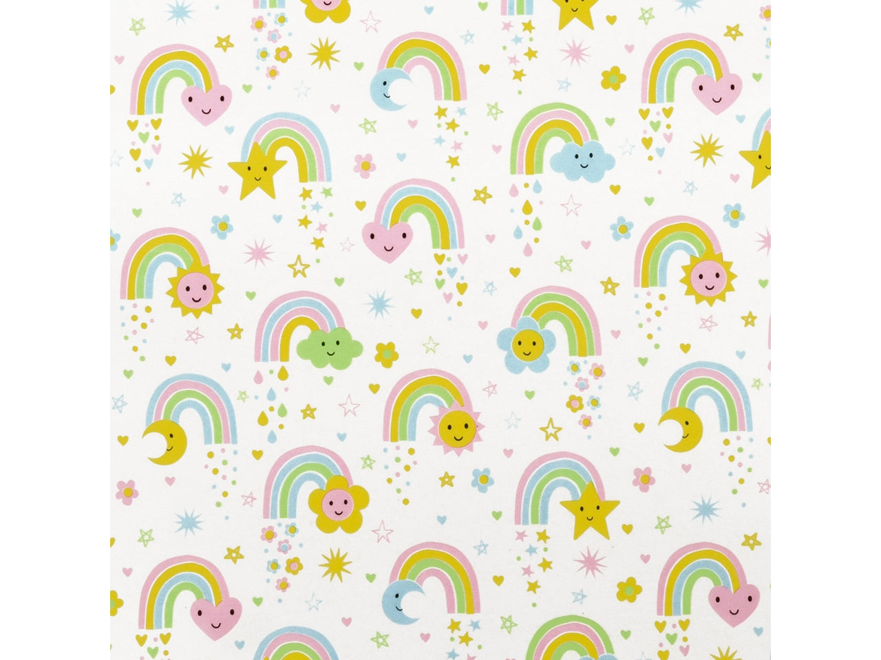 Foglio di carta regalo 70x100cm decoro star