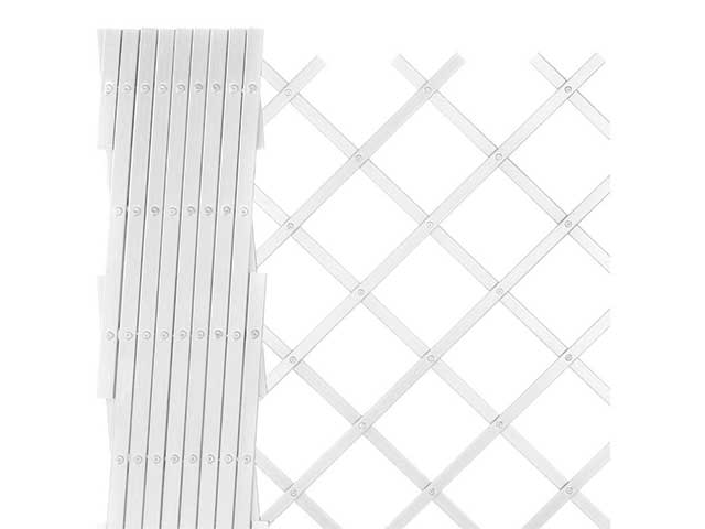 Traliccio estensibile 100x100bianco 803