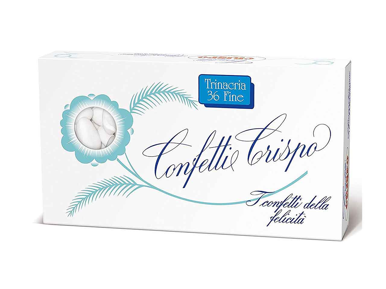 Confetto trinacria bianca 010133011