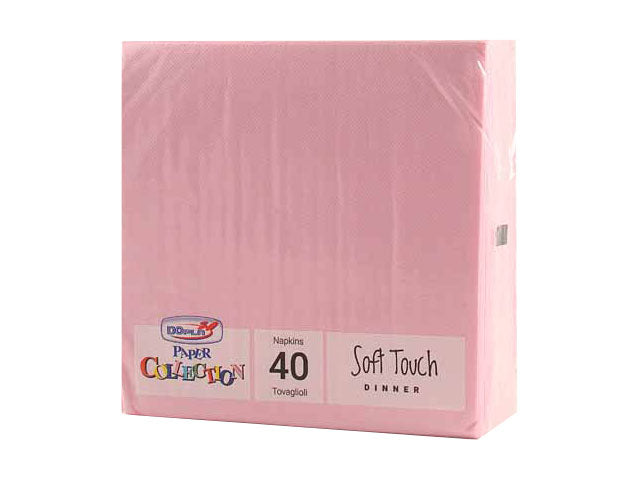 Rosa tovagliolo 38x38 40 pezzi 18286