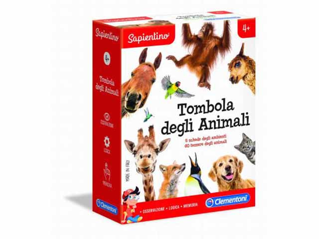 Sapientino tombola animali new  16143