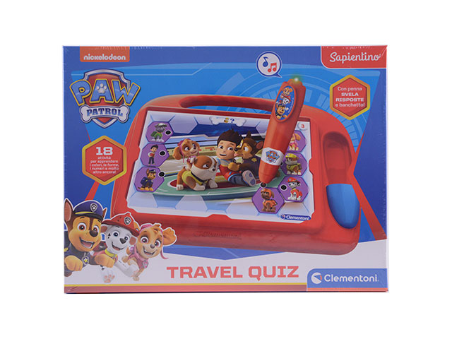 Sapientino Travel Quiz Paw Patrol Gioco educativo elettronico - Clementoni