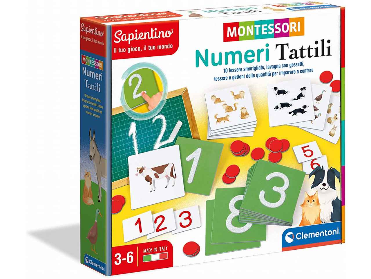 Montessori  numeri tattili 16361