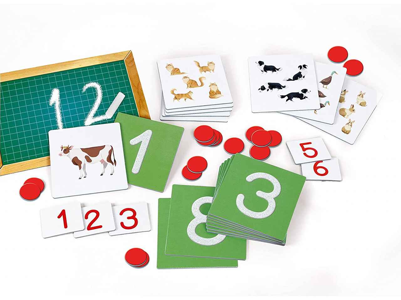 Montessori  numeri tattili 16361