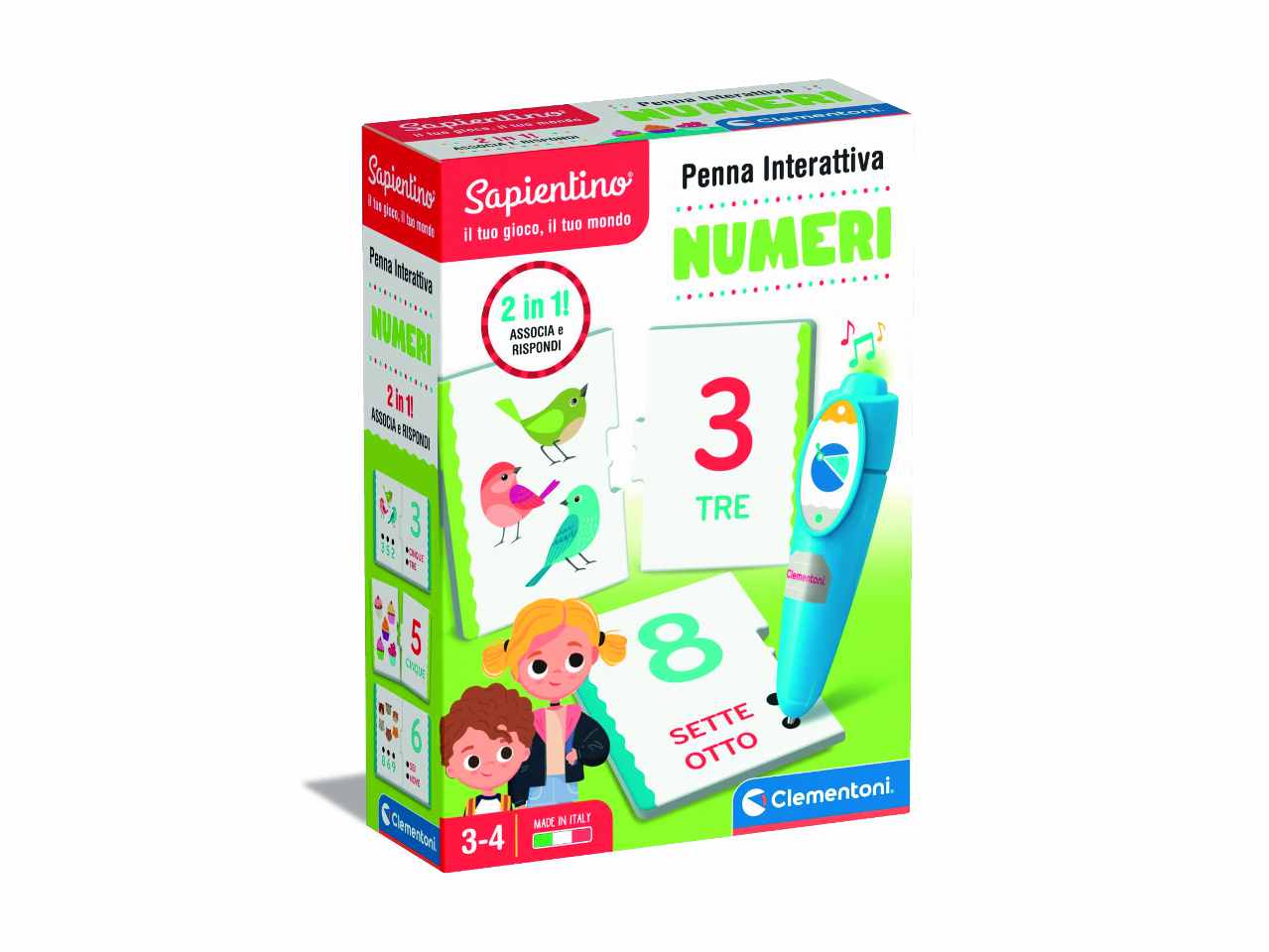 Sapientino Penna Parlante Gioco Educativo Elettronico - Clementoni