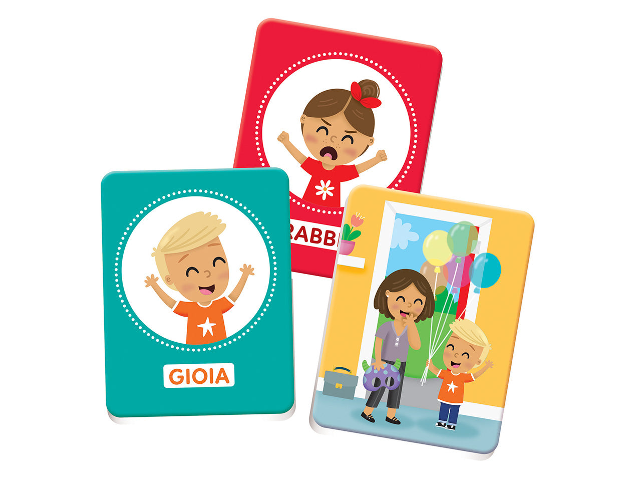 Sapientino Baby Emozioni Ed Espressioni Flashcards Montessori - Clementoni