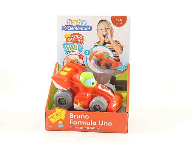 Baby Bruno Auto da Corsa Gioco a Tema Auto - Clementoni