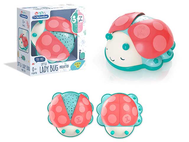 Baby clem.proiettore coccinella 17265.8 $