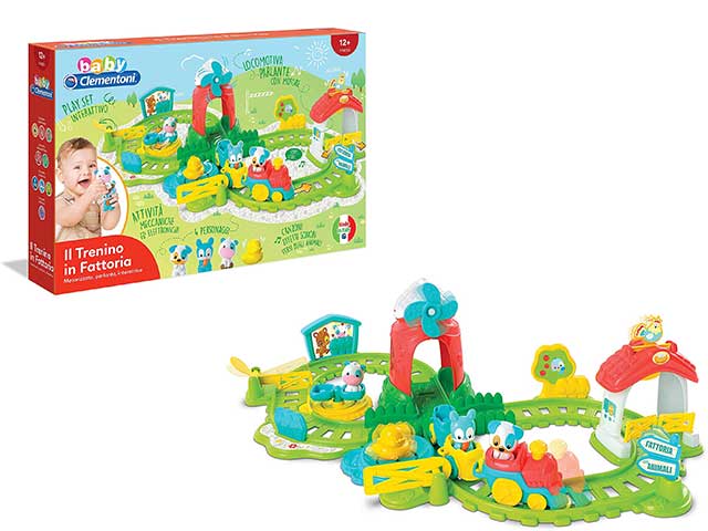 Baby clem.playset trenino 17299