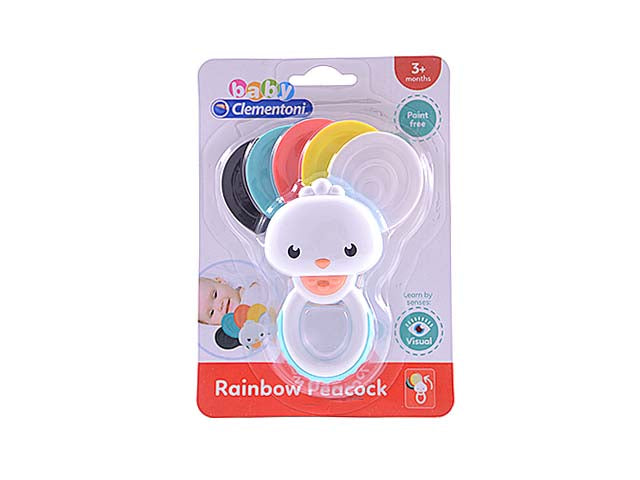 Baby Clementoni Vista Pavone Sonaglio Gioco da Tavolo
