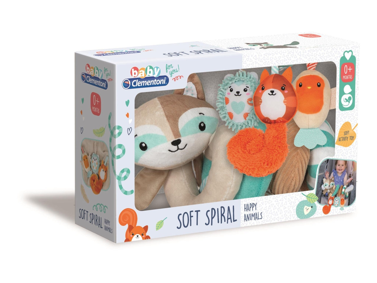 Baby clementoni soft spira $