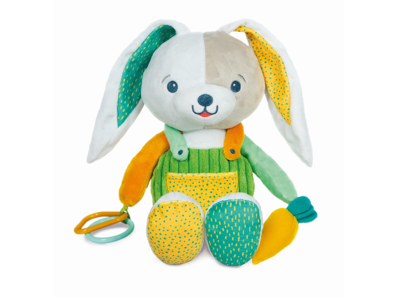 Baby clementoni plush in the box benny the bunny $