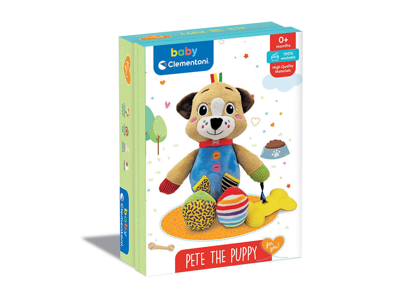 Plush in the box dog 17759