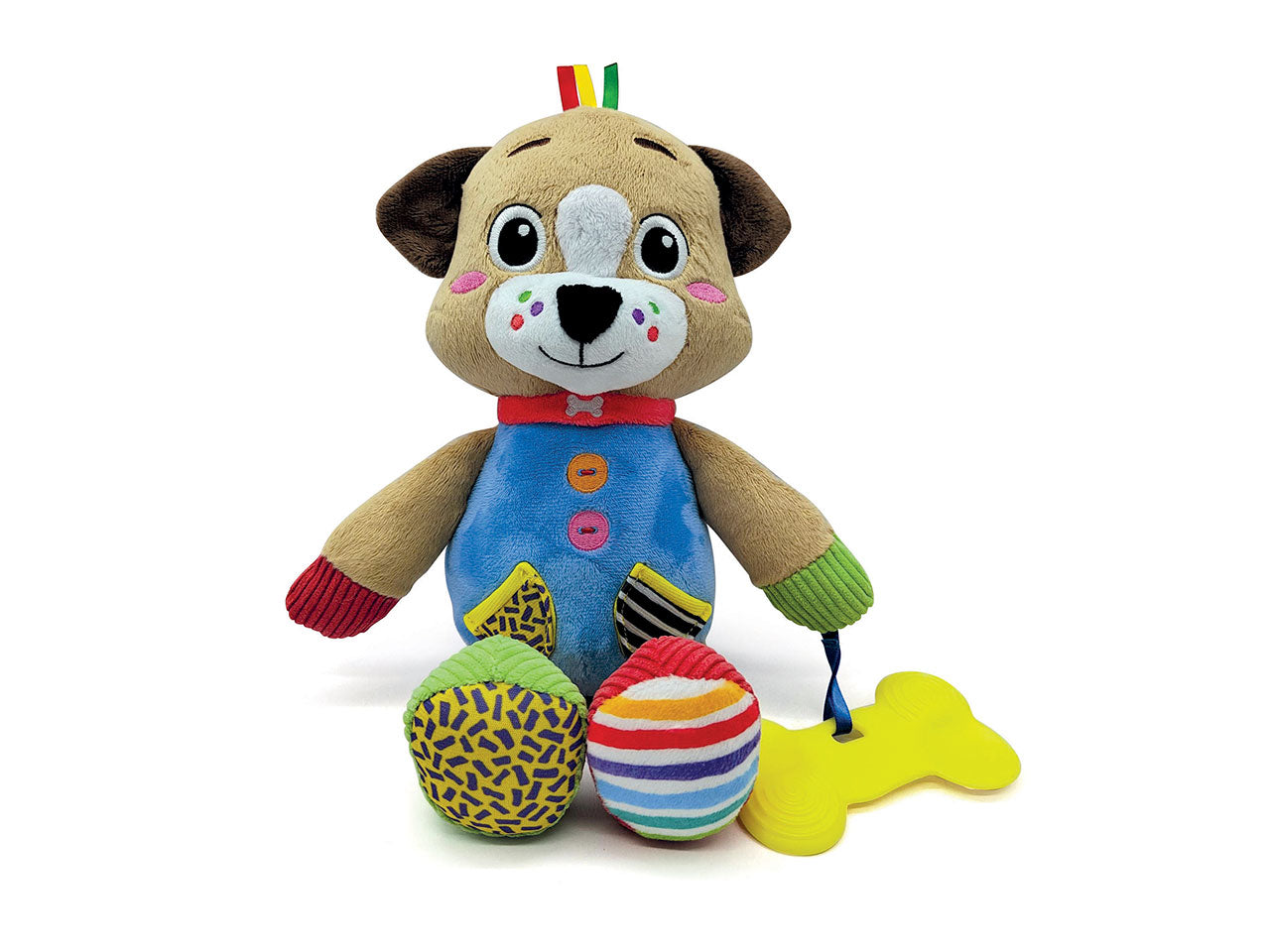 Plush in the box dog 17759