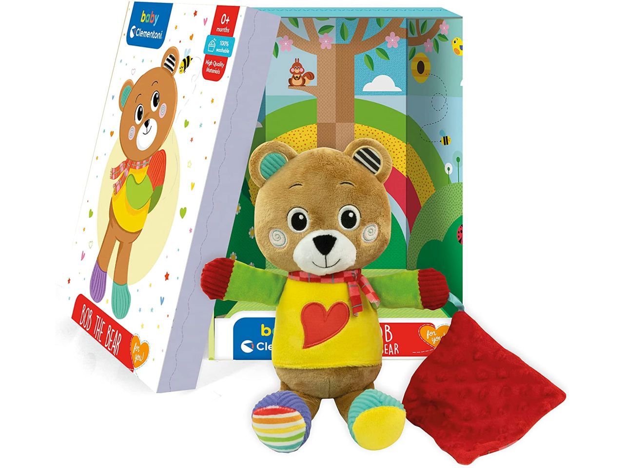 Plush in the box bear 17761