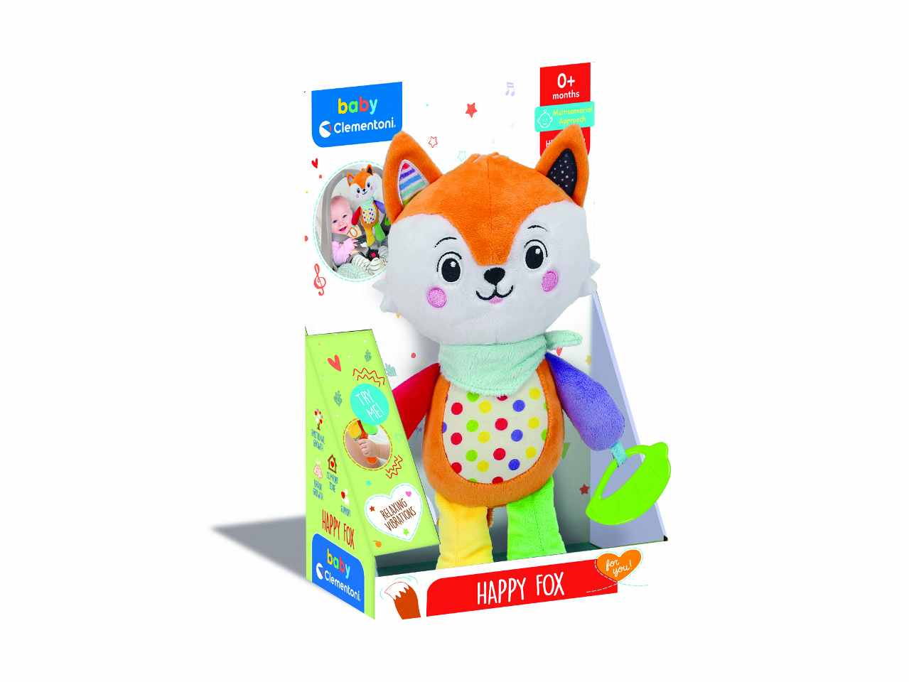 Primi mesi fox activity plush 17792