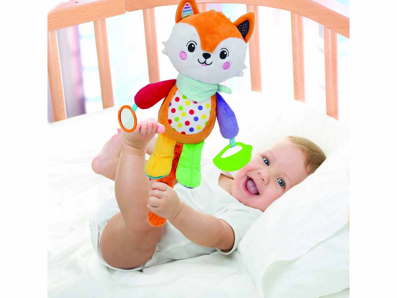 Primi mesi fox activity plush 17792