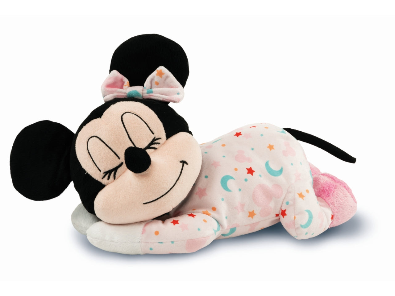 Peluche Calmante Minnie Mindfulness Plush per il Benessere del Bambino, età consigliata: + 0 mesi - Clementoni