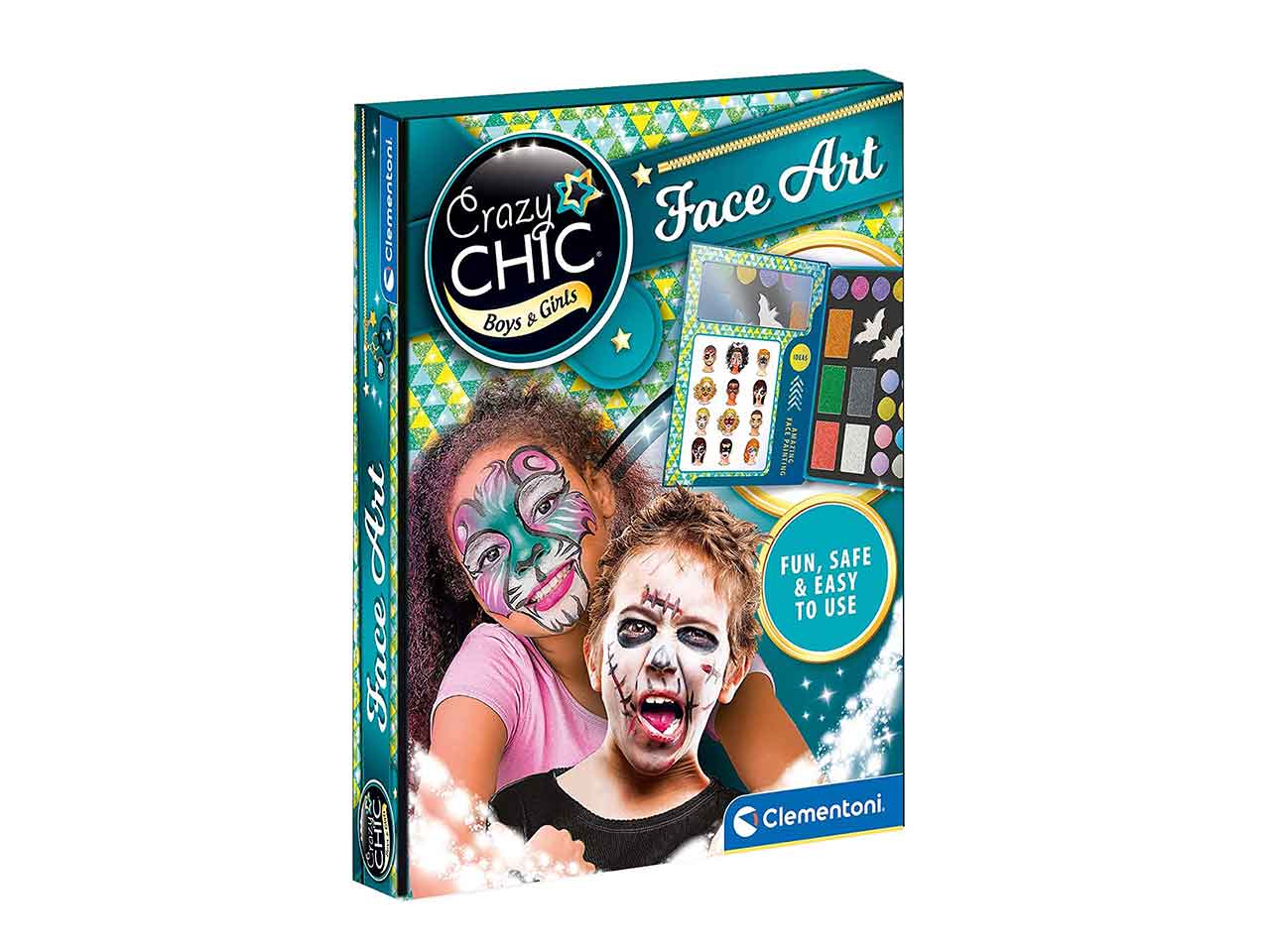 Crazy chic face art 18605