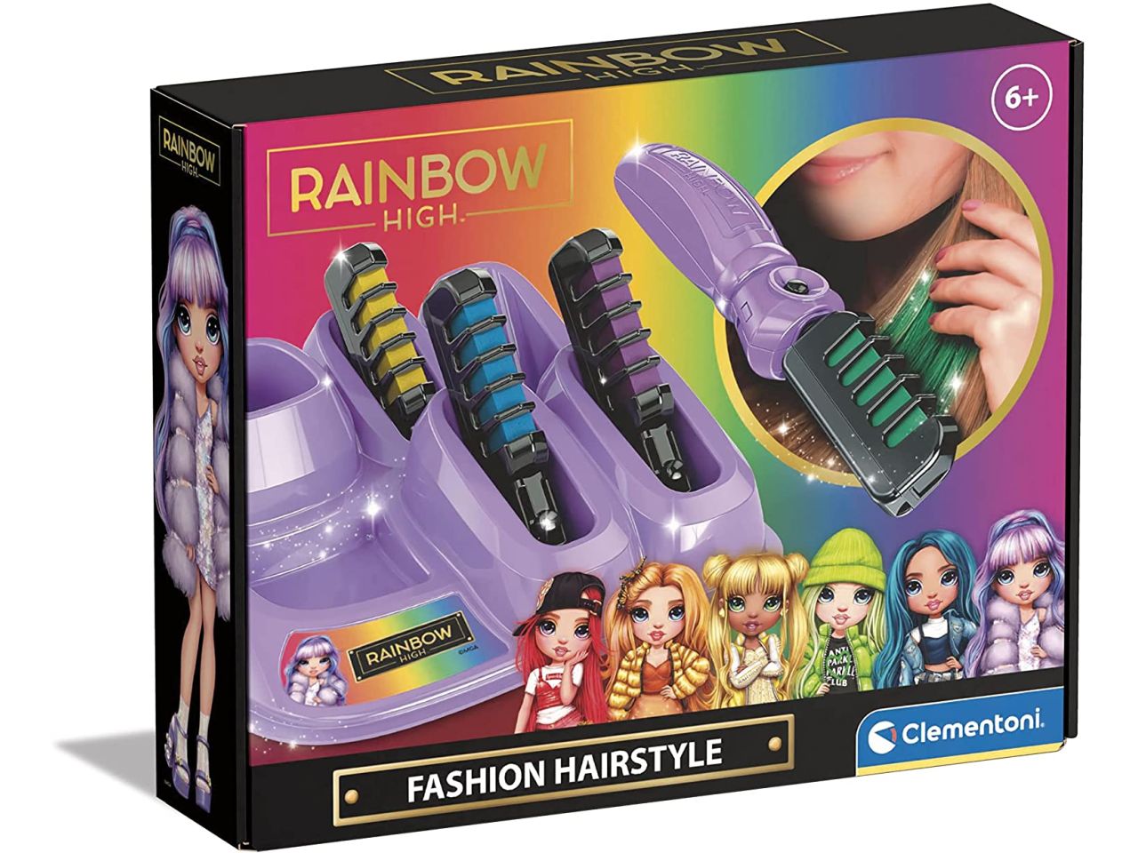 Rainbow high fashion hairstyle 18709