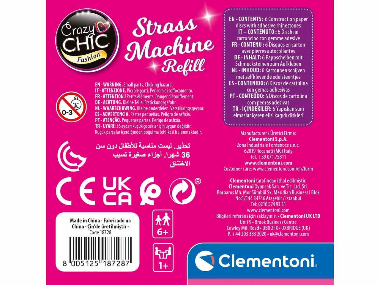 Crazy chic refill strass machine18728.7