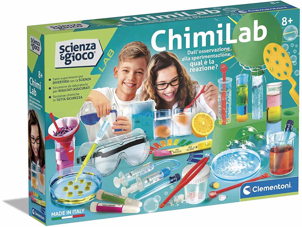 Scienza e Gioco Lab Laboratorio di Chimica - Clementoni
