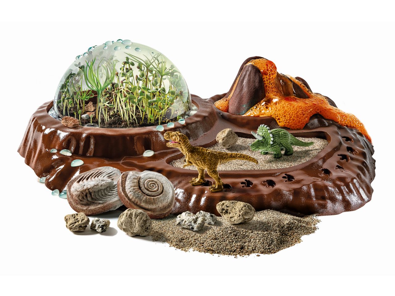Scienza Lab Kit Paleontologia, Botanica e Geologia - Clementoni